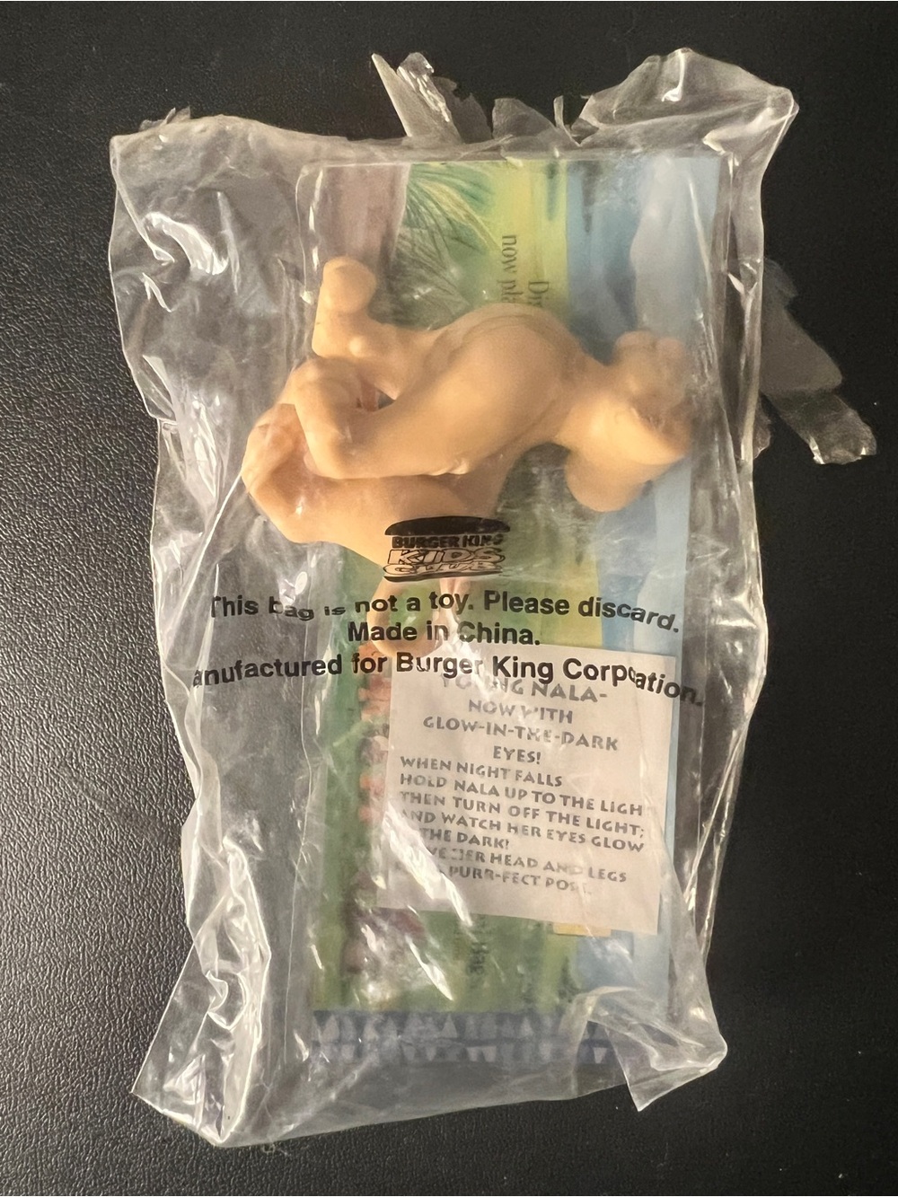 Vintage 1994 Disney Lion King Young Nala Figure Burger King Meal Toy